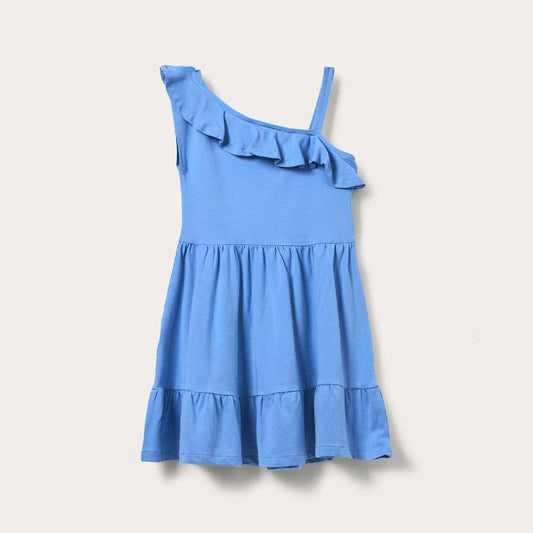 Fustan Blukids DRESS LIGHT BLUE