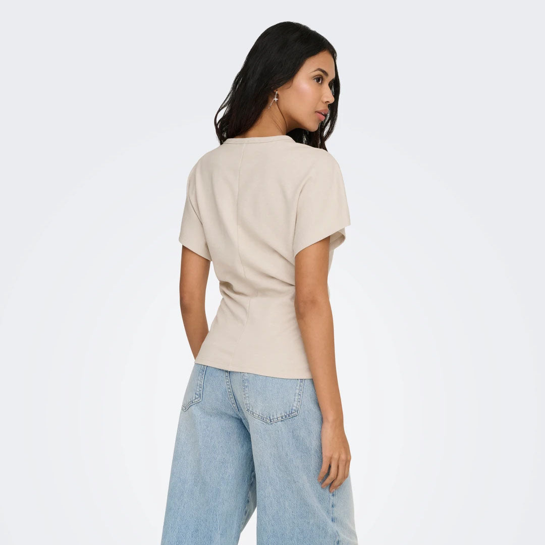 Maicë Only ONLATLAS S/S WAIST TOP SWT