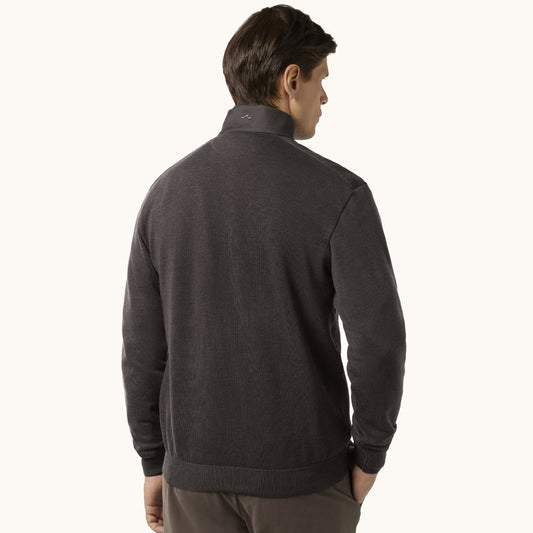 Xhemper Paul & Shark MENS KNITTED WOOL ZIPPED SWEA