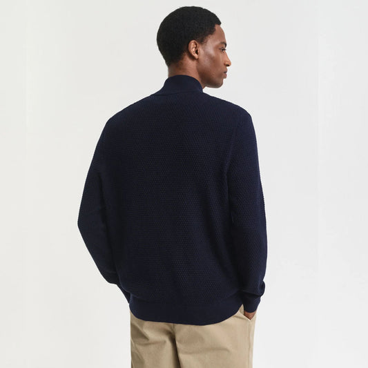 Duks GANT TEXTURED COTTON MERINO CARDIGAN