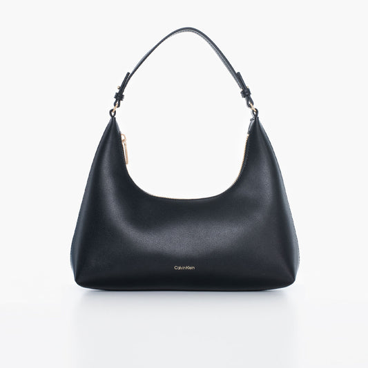 Qantë CALVIN KLEIN FOIL LOGO SHOULDER BAG