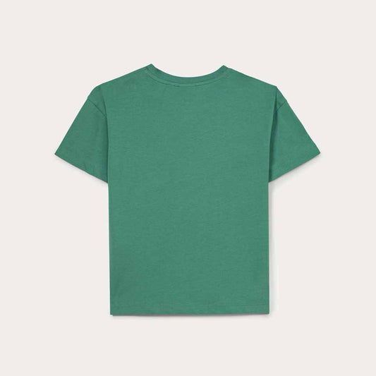 Maicë Blukids T-SHIRT POCK DEEP GRASS G