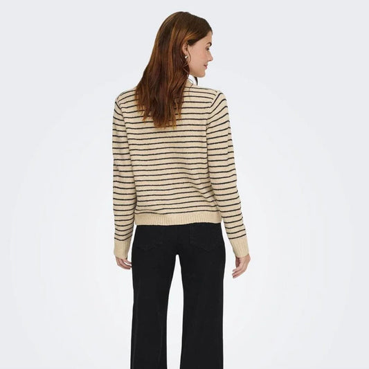 Xhemper ONLY ONLCHESTER LIFE LS STRIPE CARDI CC KN