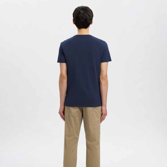 Maicë Selected SLMNEWPIMA SS O-NECK TEE NOOS