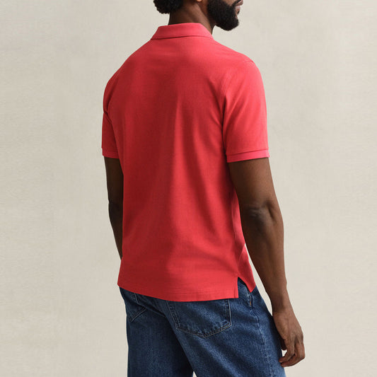 Maicë Gant REG CONTRAST PIQUE SS POLO