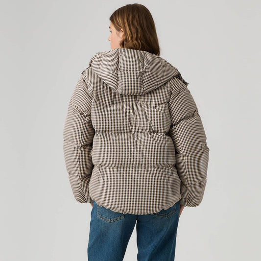 Jakne Levis TATE BUBBLE PUFFER YOLI GINGHAM PLAID