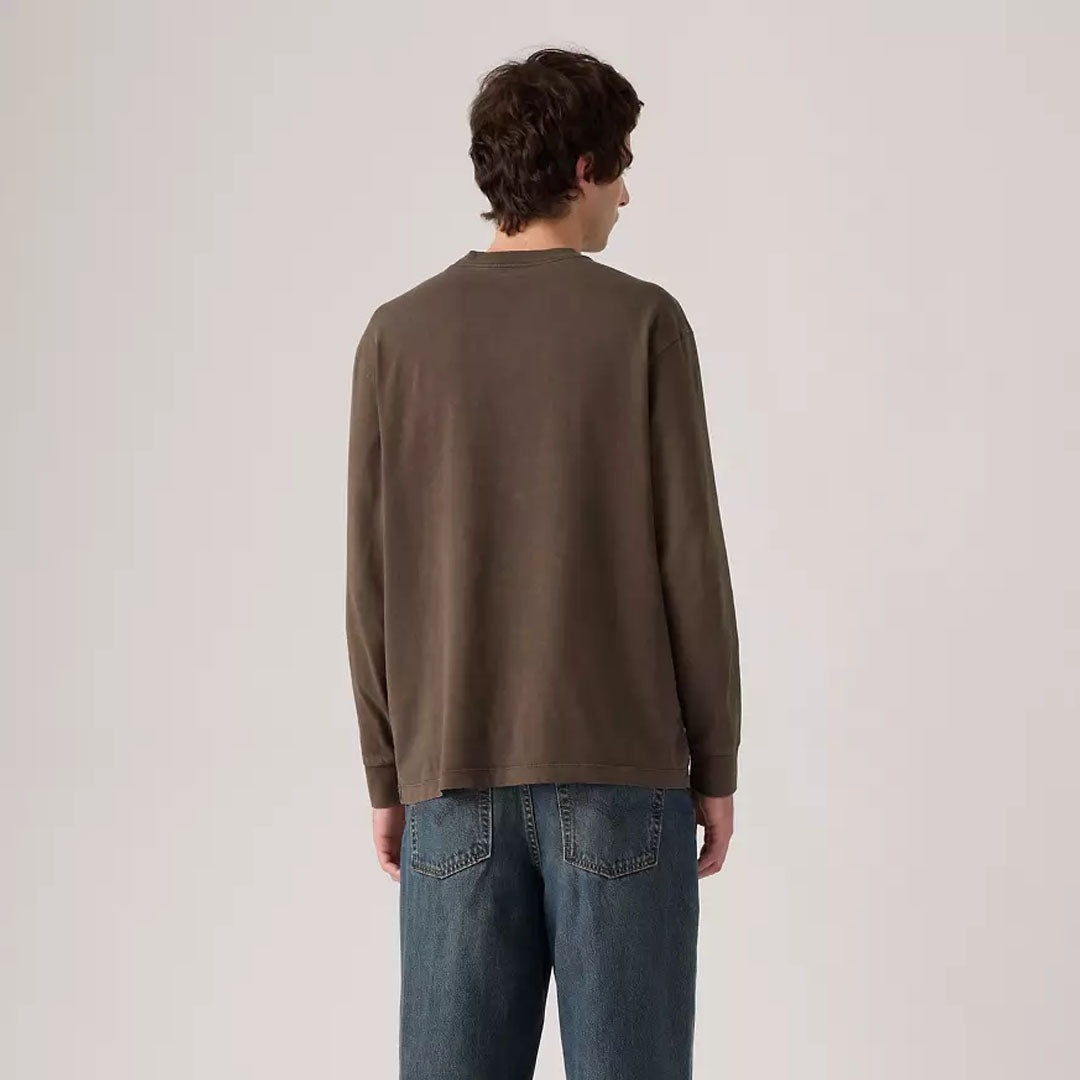 Bluzë LEVIS LS AUTHENTIC TEE GARMENT DYE BRACKEN G