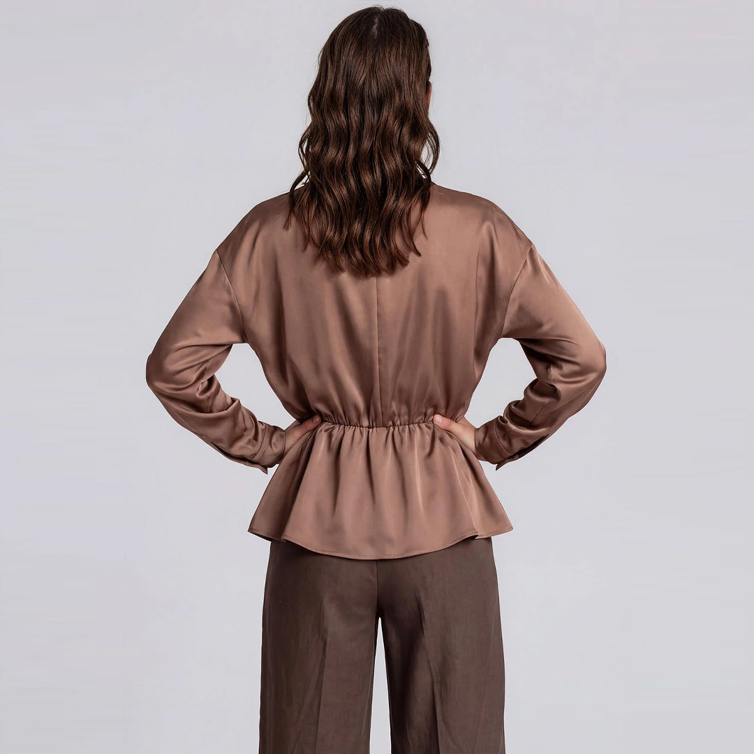 Bluzë Y.A.S YASPELLA LS FUNNEL NECK TOP S. NOOS