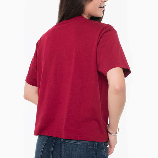 Maicë GUESS JEANS GJ SS CN BOXY MINI TRIANG TEE