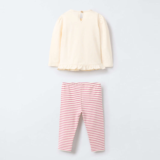 Set Blukids GIRL6-30M JOGG. L/S FALL