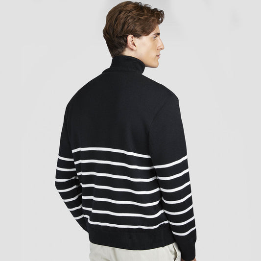 Bluzë PAUL & SHARK MENS KNITTED WOOL ZIPPED SWEATE