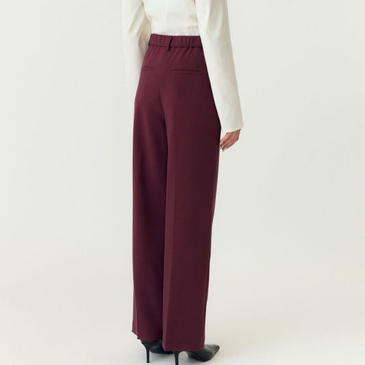 Pantallona Y.A.S YASLIKKA HW WIDE PANTS S. NOOS