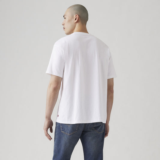 Maicë Levis RED TAB VINTAGE TEE WHITE + JERSEY