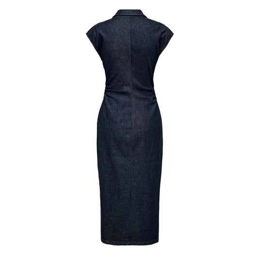 Fustan ONLY ONLBABE CAPSLEEVE MIDI DRESS DNM RINSE