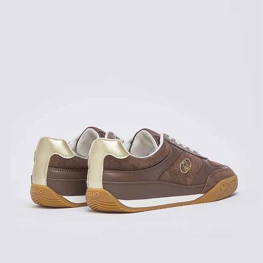 Patikë Liu Jo LEWIS 01 - SNEAKER COW SUEDE/CALF LEATH EBANO
