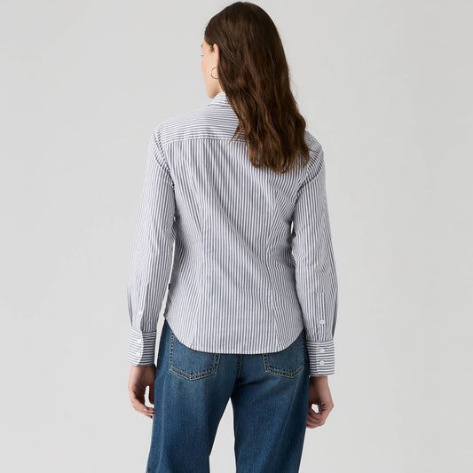 Këmishë Levis SLIM POPLIN SHIRT HADLEY STRIPE VINT