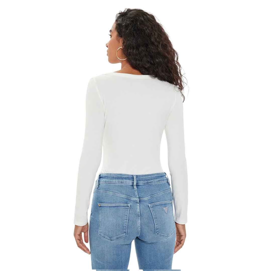 Bluzë GUESS COLETTE LS BODYSUIT