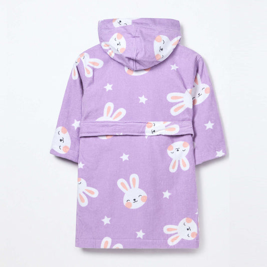 Robdeshambër Blukids BATHROBE 3/1 ORCHID BLOOM
