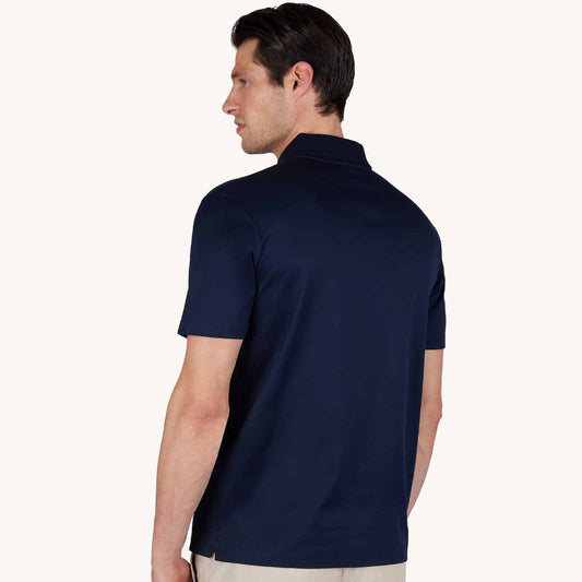 Maicë Paul & Shark MEN'S KNITTED COTTON POLOSHIRT