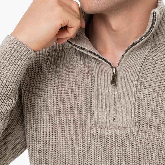 Xhemper GUESS HEADLEY HALF ZIP MOC