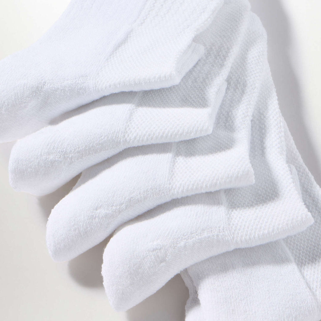 Qorape Upim PK5 SNEAKER WHITE