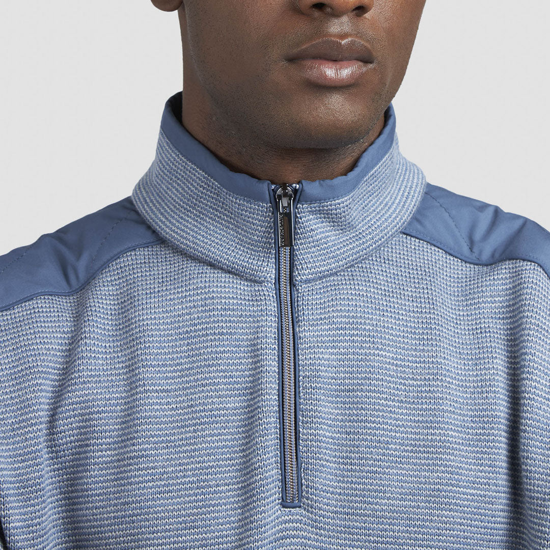 Bluzë PAUL & SHARK MENS KNITTED WOOL ZIPPED SWEATE