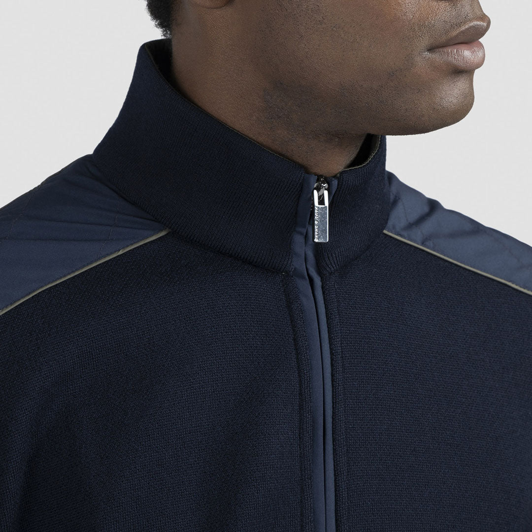 Bluzë PAUL & SHARK MENS KNITTED WOOL ZIPPED SWEATE