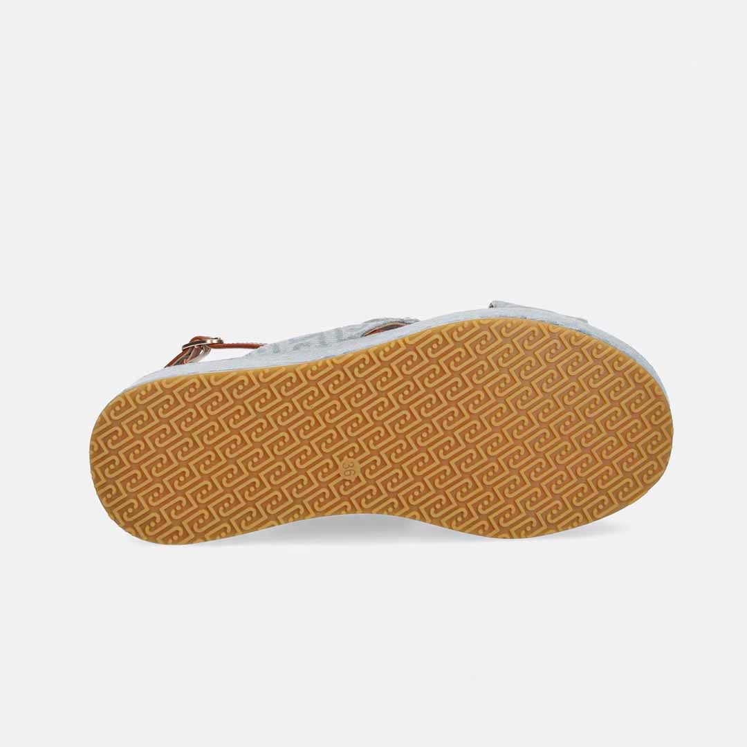 Sandale Liu Jo FLO 03 - SANDAL MONOGRAM DENIM LIGH
