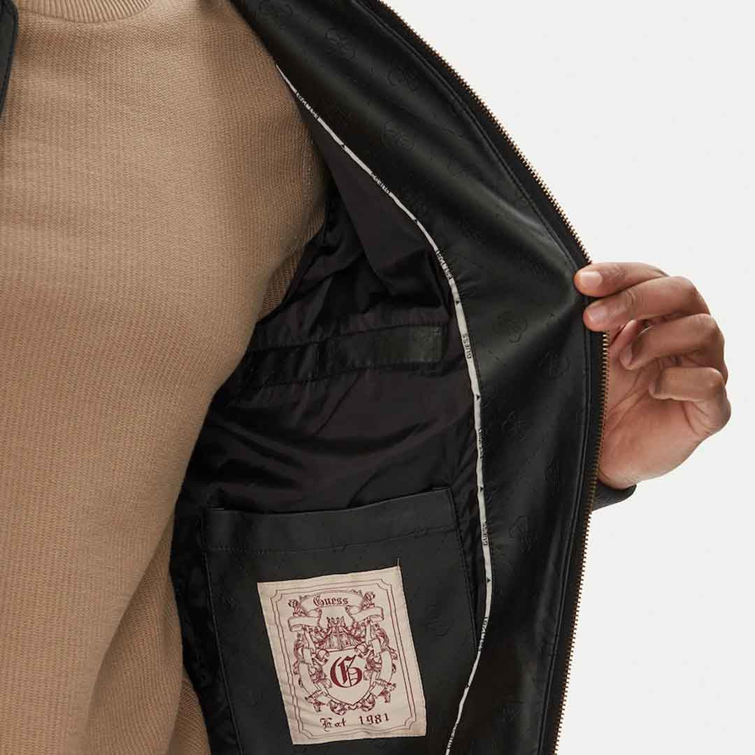Pantallona GUESS INTERLOCK PANTS