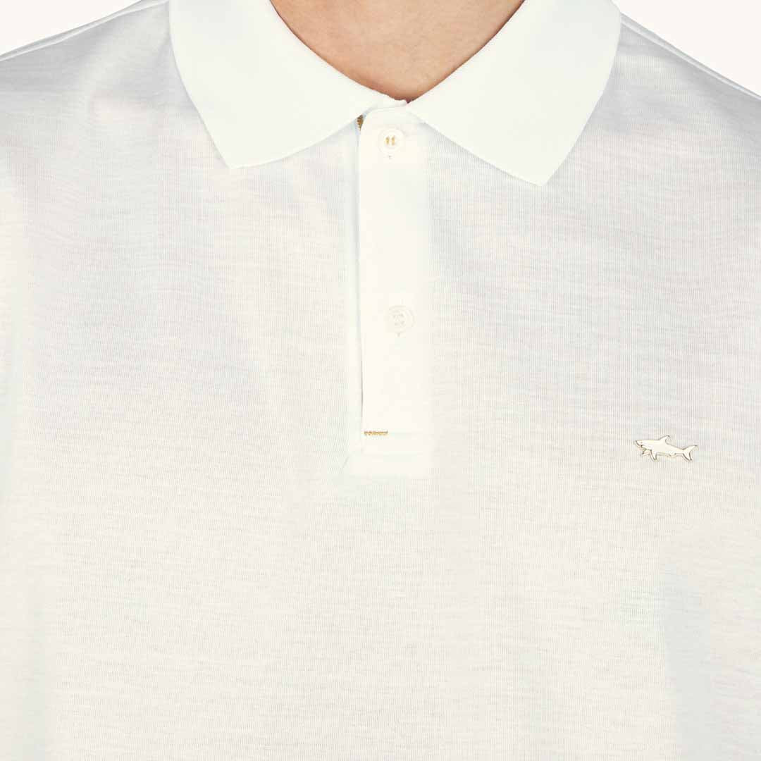 Maicë Paul & Shark MENS KNITTED COTTON POLO SHIRT
