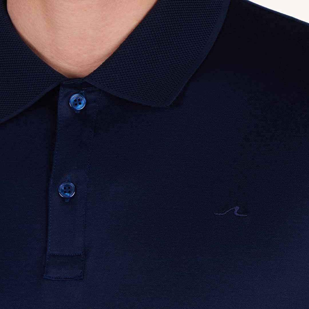 Maicë Paul & Shark MEN'S KNITTED COTTON POLOSHIRT