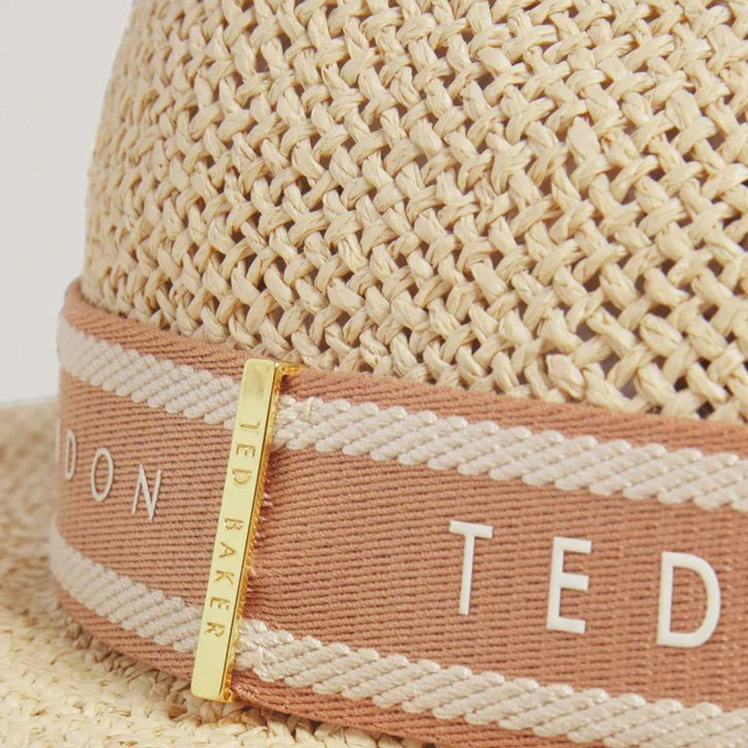 Kapelë Ted Baker Faux Straw Fedora