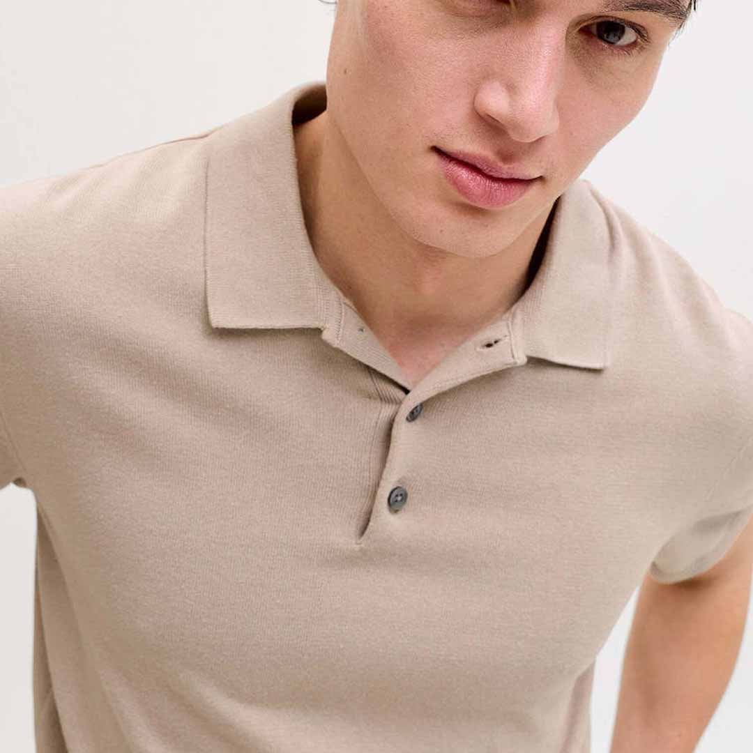Maicë Jack & Jones JJWILL KNIT POLO SS