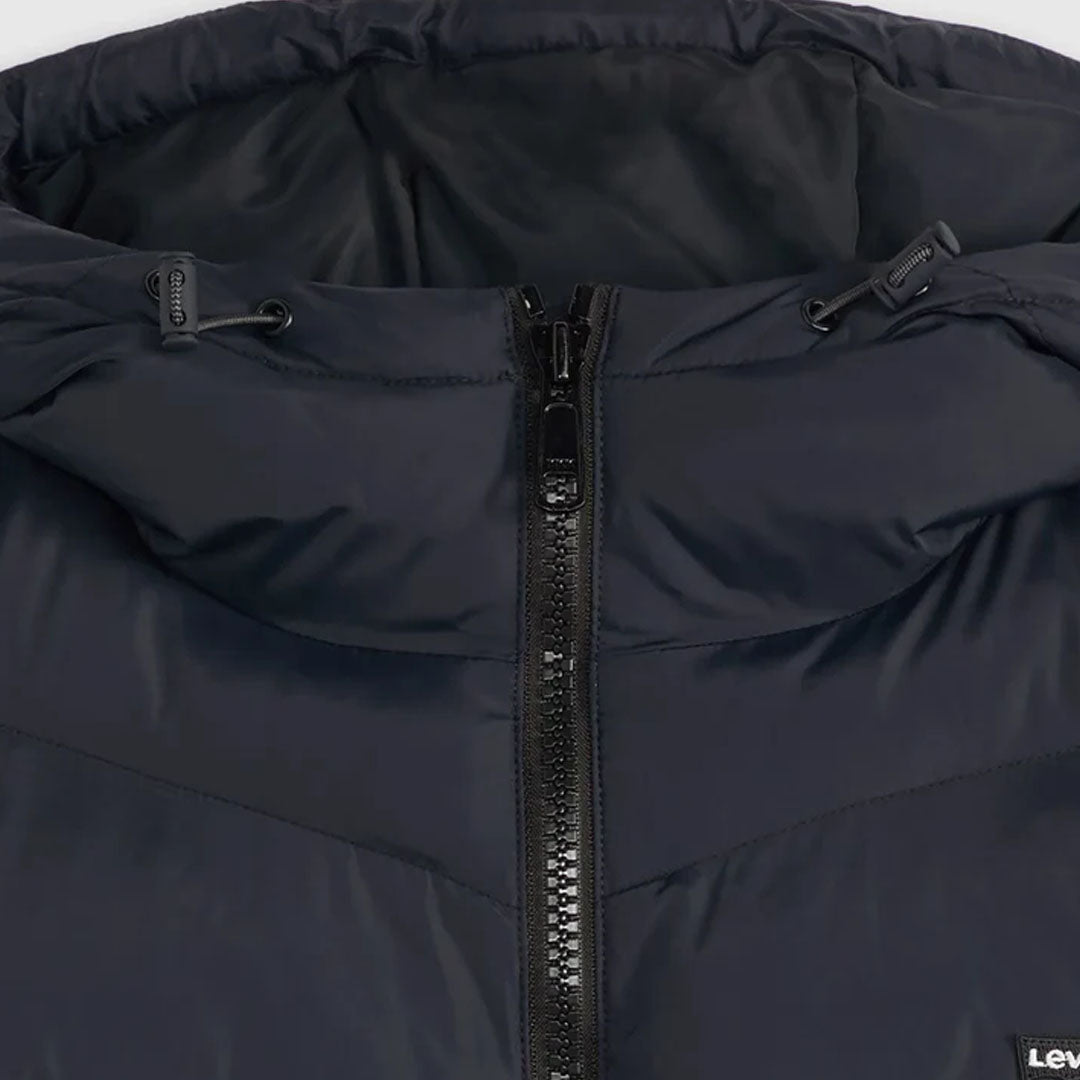 Jakne LEVIS NOE WESTERN CROP PUFFER ANTHRACITE NIG