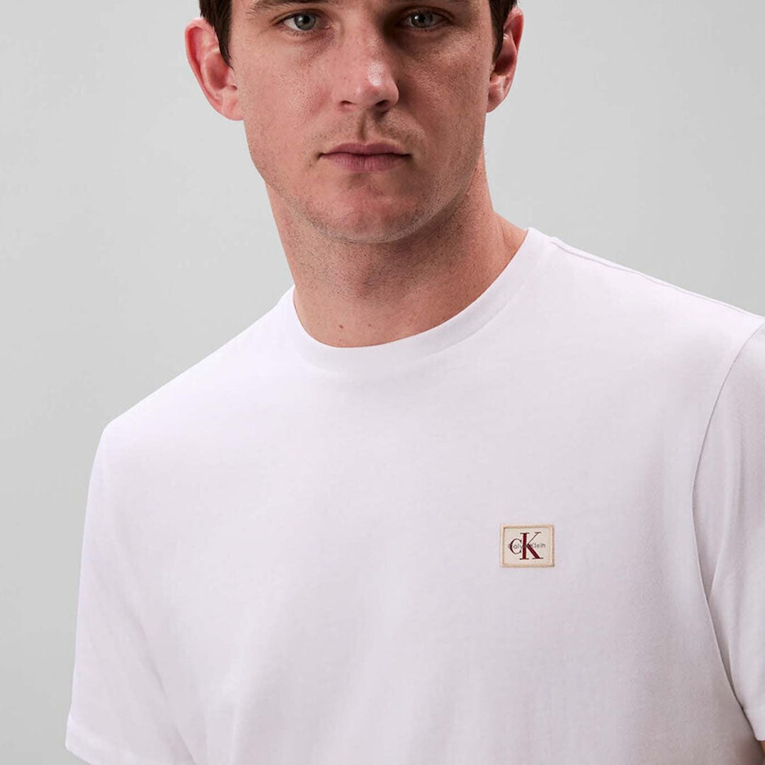 Maicë Calvin Klein SS BADGE 30S JERSEY CLASSIC TEE