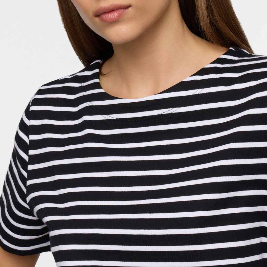 Fustan Upim IW DR20 STRI NERO/BIANCO