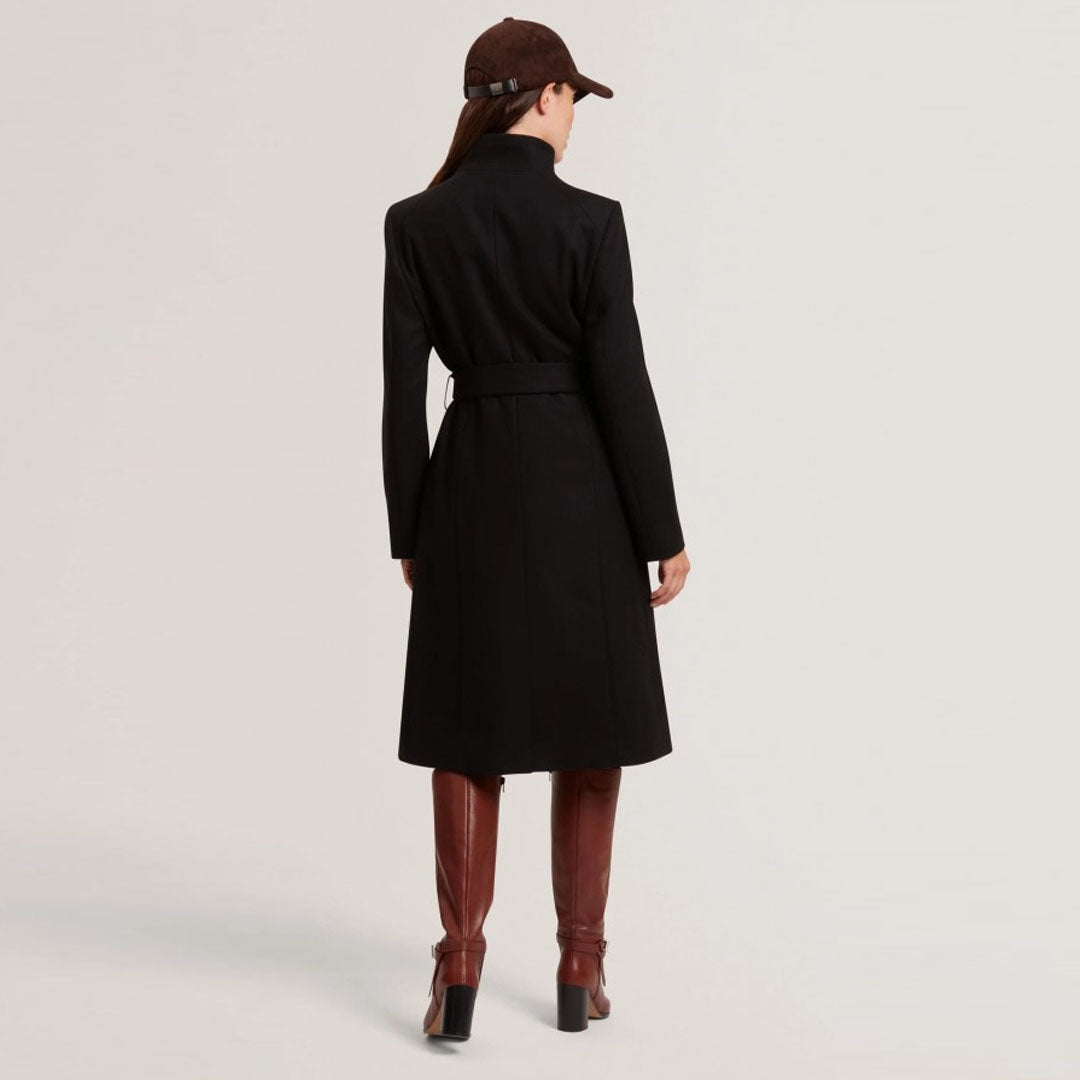 Palltë TED BAKER Mid Length Belted Wool Wrap Coat