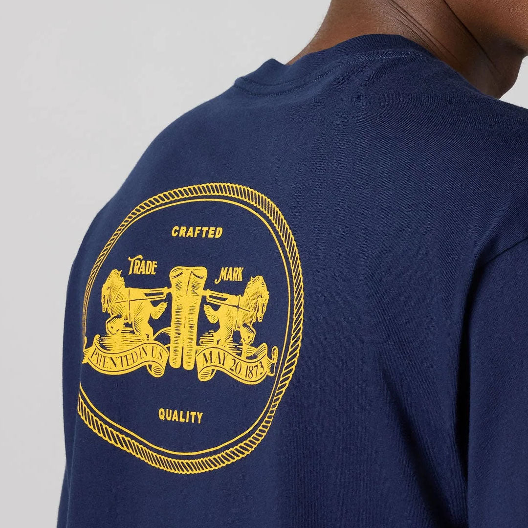 Maicë LEVIS VINTAGE FIT GRAPHIC TEE BI BADGE BW 3