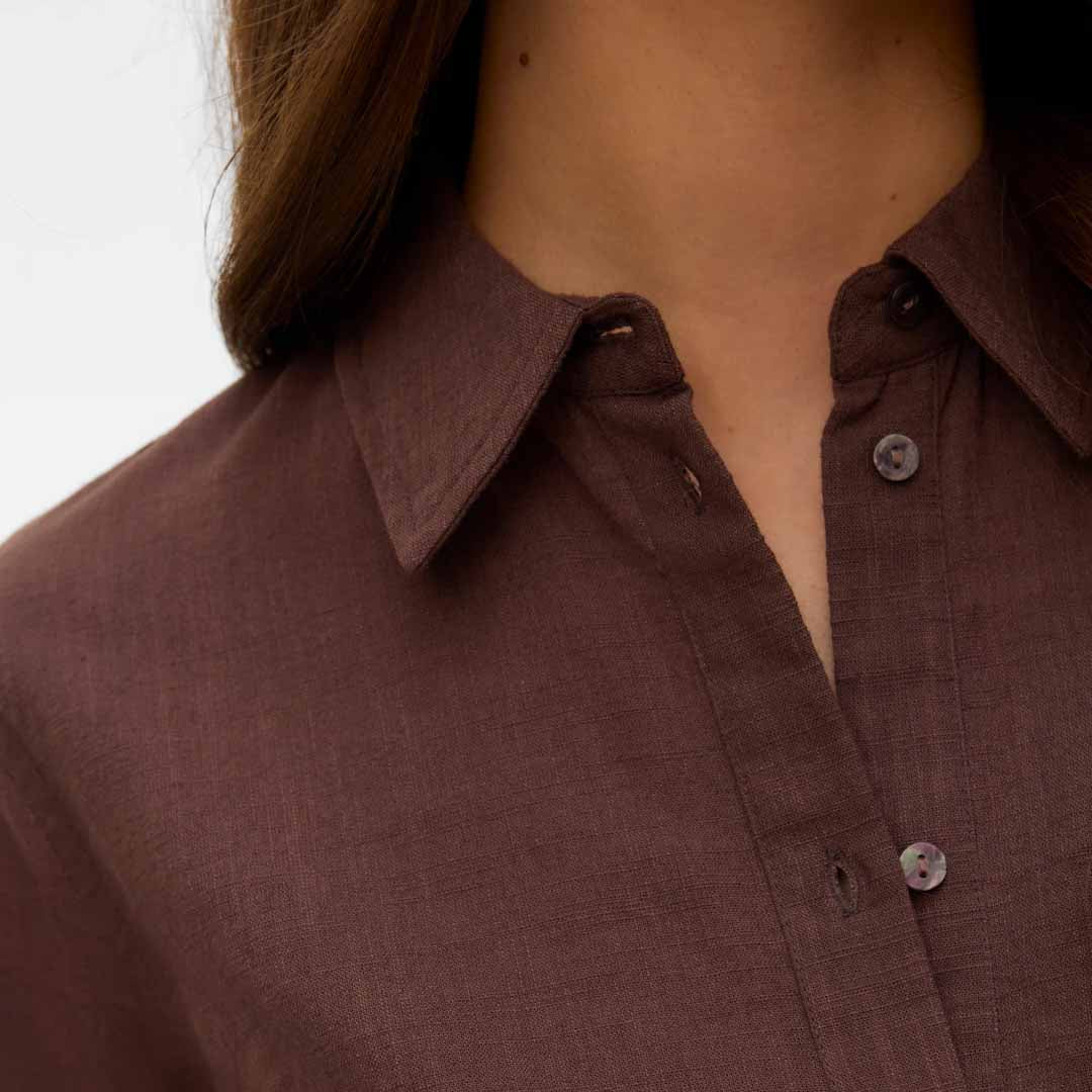 Këmishë Vero Moda VMCAIA LS SHIRT WVN NOOS