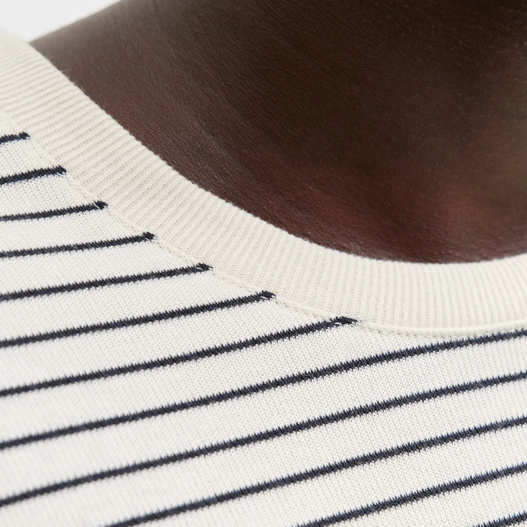 Maicë Jack & Jones JJEDOVER STRIPED TEE SS CREW NE