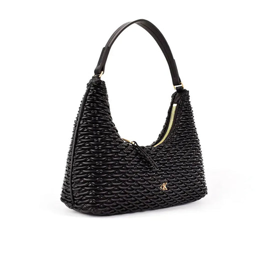 Qantë CALVIN KLEIN PLEATED SHOUi»?LDER BAG