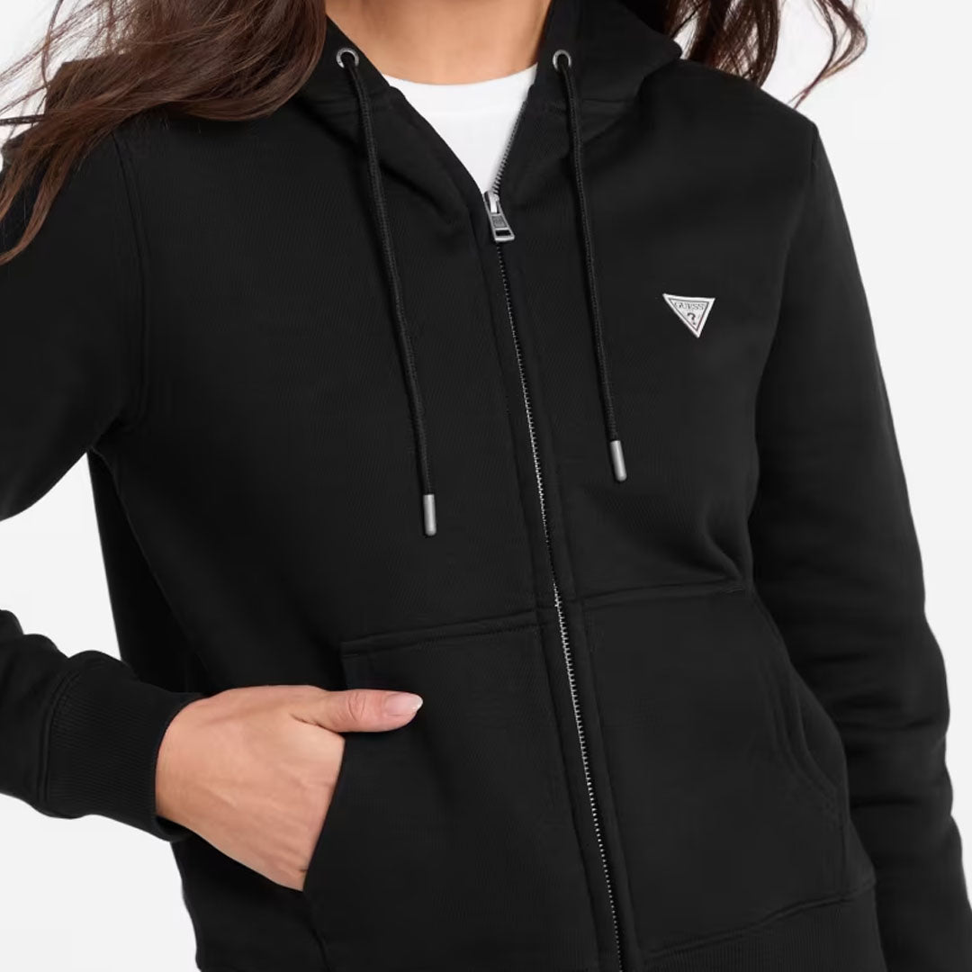 Duks GUESS JEANS GJ ZIP HOOD REG MINI TRI SWEAT