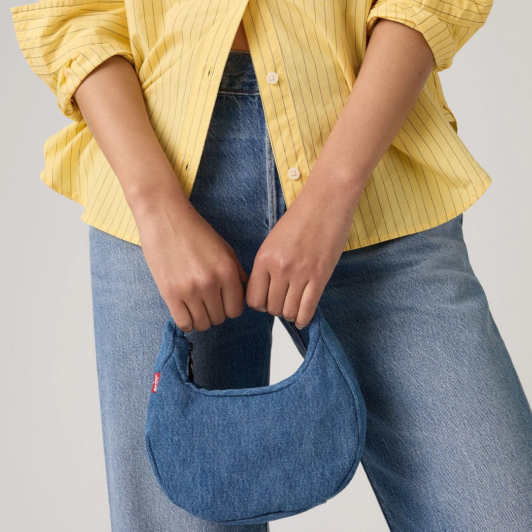 Qantë dore LEVIS BABY BROOKLYN BAG INDIGO MID WASH