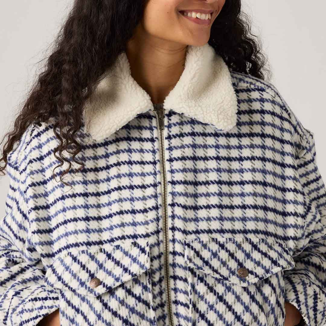Jakne LEVIS SHRUNKEN 90S WOOLY TRCKR DOWSETT PLAID