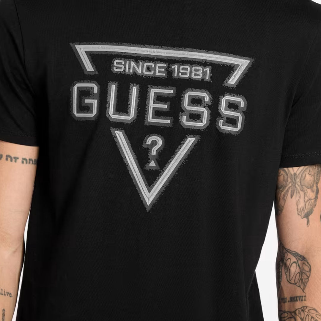 Maicë Guess SS BSC PAINTED TRIANGLE TEE
