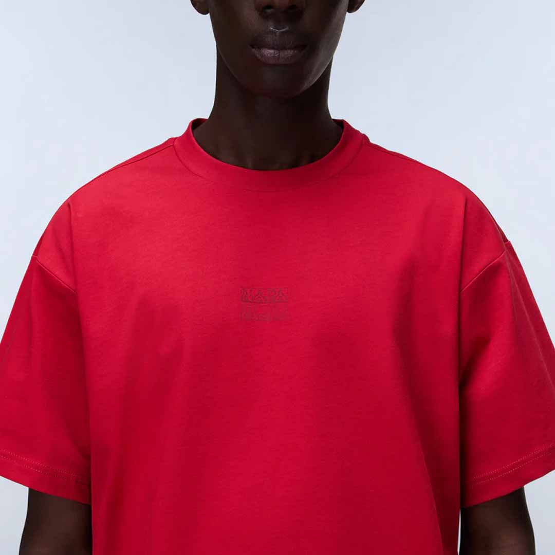 Maicë Napapijri S-ELEVATED LOGO SS AMERICAN B RAQ