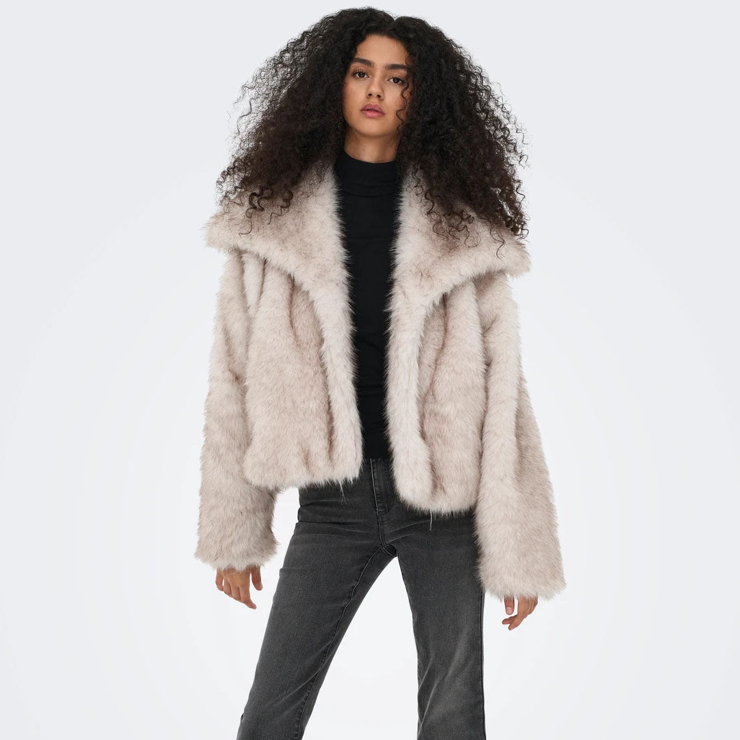 Jakne ONLY ONLDAWN FAUX FUR JACKET CC OTW