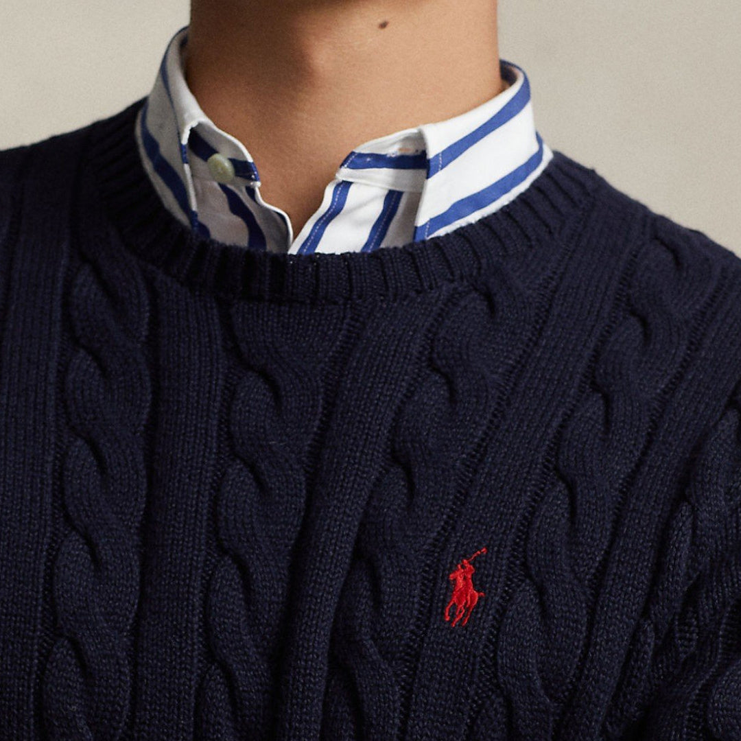 Xhemper RALPH LAUREN LS DRIVER CN-LONG SLEEVE-PULL