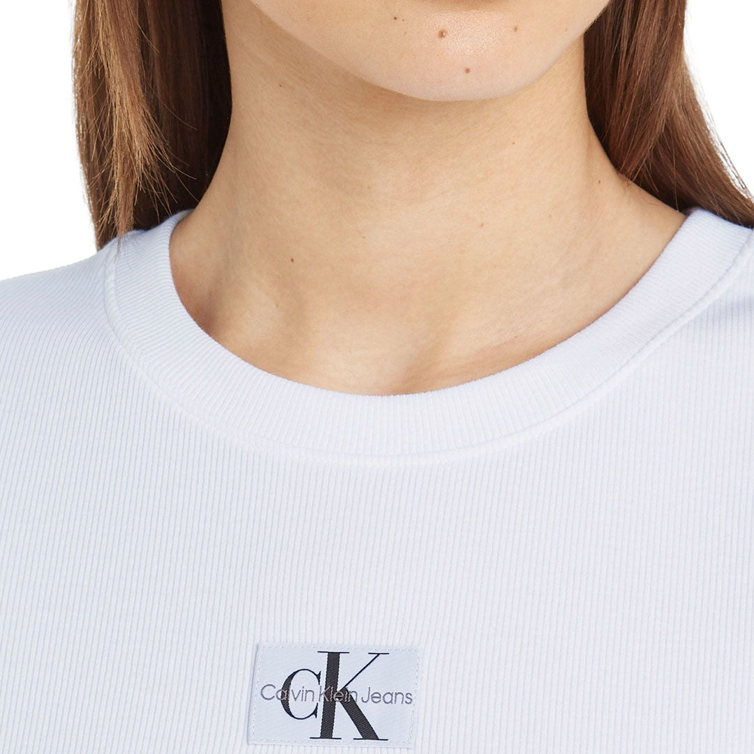 Maicë Calvin Klein SS PREMIUM INTERLOCK COTTON TEE