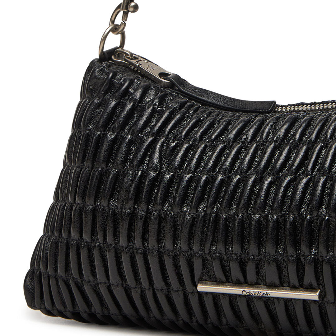 Qantë CALVIN KLEIN ROUCHED SHOULDER BAG